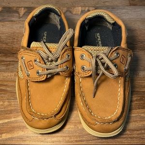 Sperry Boat shoes, toddler size 9.